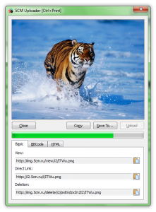 Приложение для загрузки скриншотов хостинг с трех кликов. Экономит время если Вам необходимо обмениваться изображениями.
