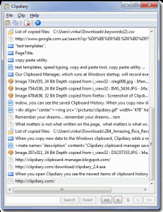 Программа копирования и ведения истории буфера обмена